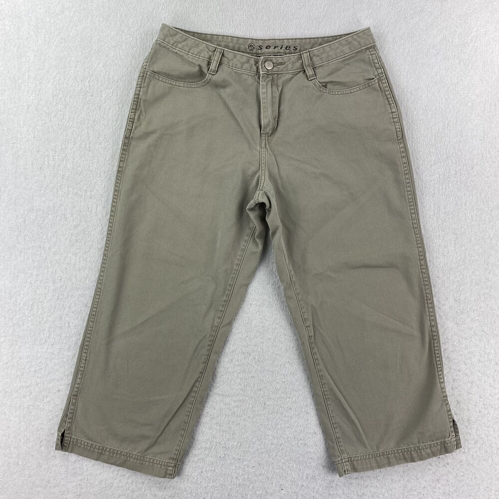 The North Face Pants Womens 8 Tan Khaki A5 Series Outdoors Hiking Casual Capri